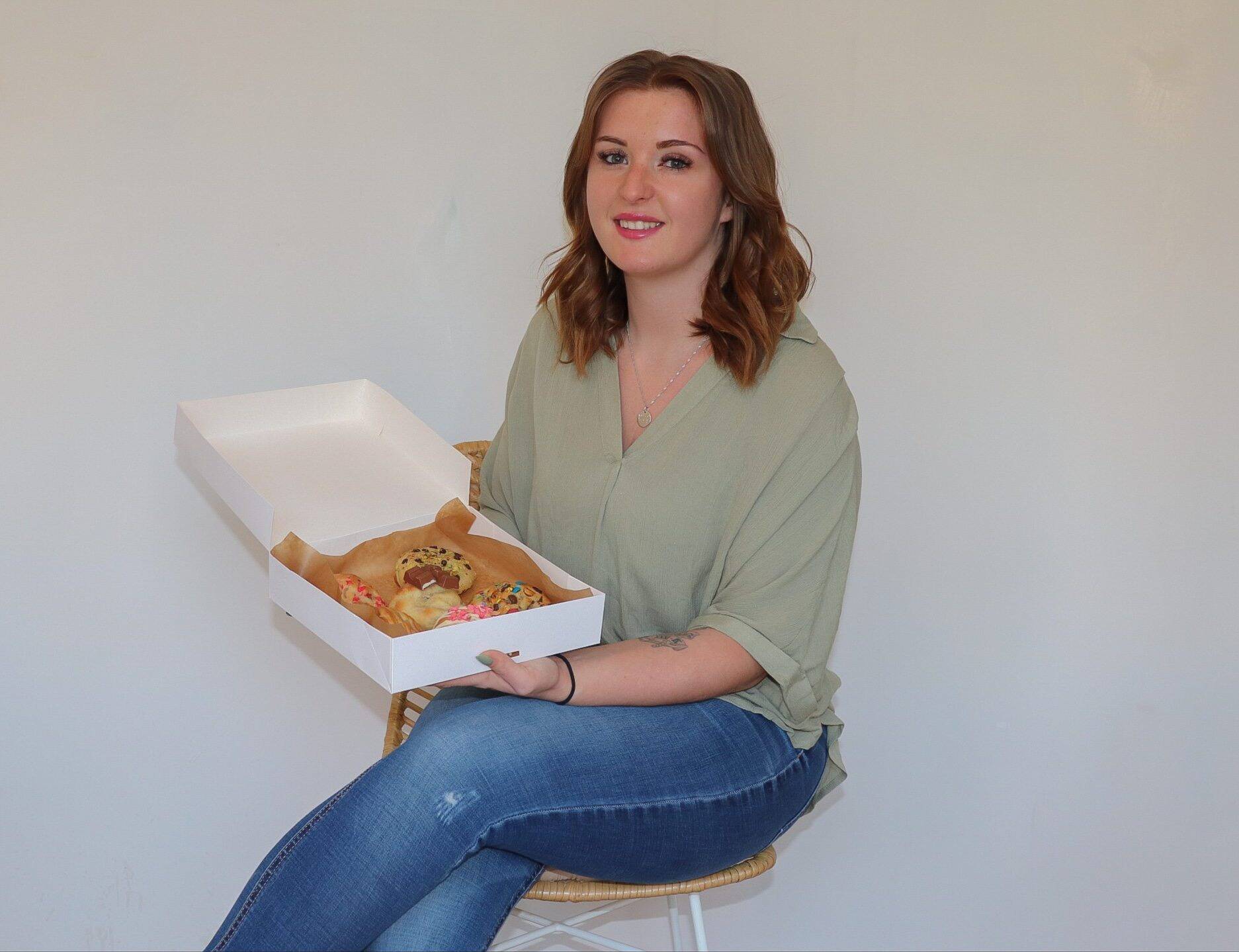 Dans des boxes ou par La Poste, elle vous propose ses cookies gourmands à Toulon