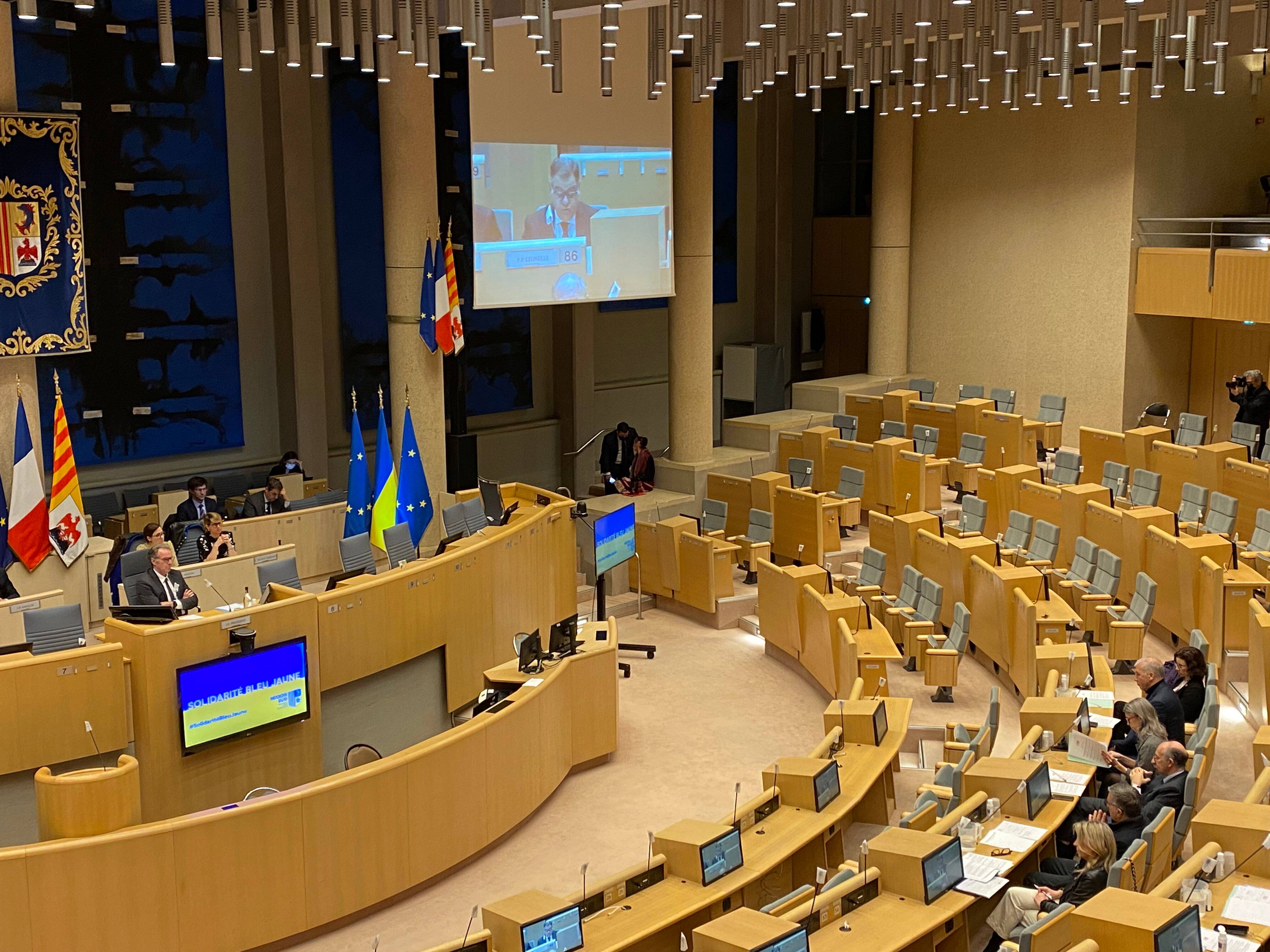 Guerre en Ukraine: la Région Sud va débloquer 4 millions d'euros pour aider les entreprises locales impactées et les futurs réfugiés