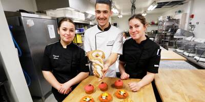Trois jeunes apprentis pâtissiers du Var vont concourir pour leur école à Paris, ce dimanche