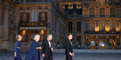 Visite de Charles III: dîner fastueux à Versailles après les Champs-Elysées