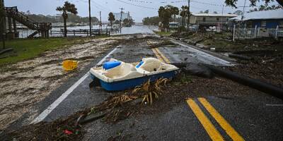 Vastes inondations en Floride dans le sillage de l'ouragan Idalia