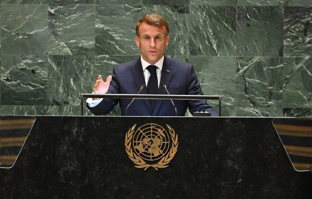 La guerre d'Israël à Gaza "n'a que trop duré", lance Macron à la tribune de l'ONU