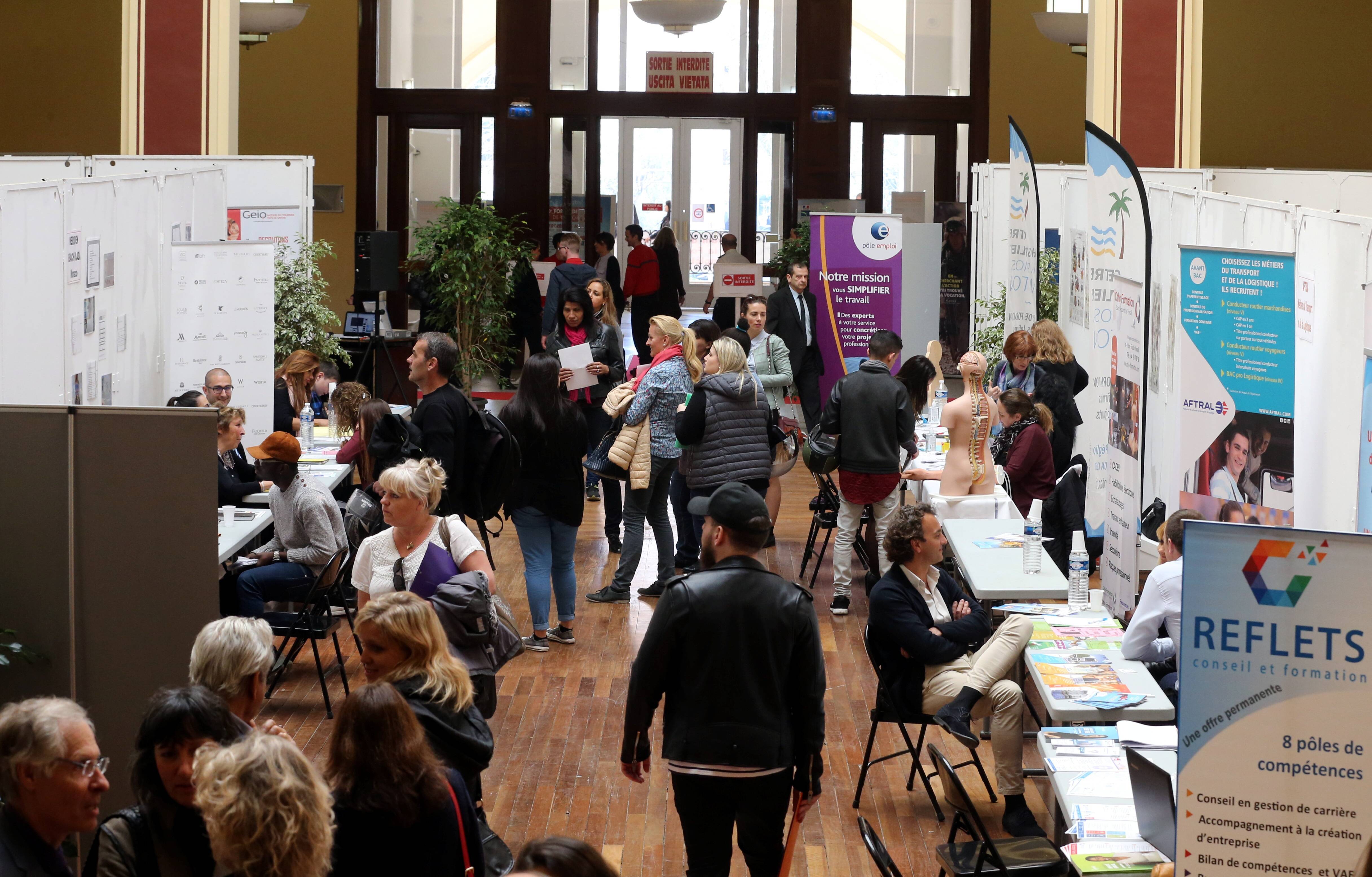Vous cherchez un emploi? Des postes sont à pourvoir ce mercredi à Menton
