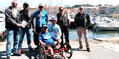 De Cannes à La Ciotat à vélo, le défi de Ludovic Clavaud pour faire connaître la sclérose en plaque
