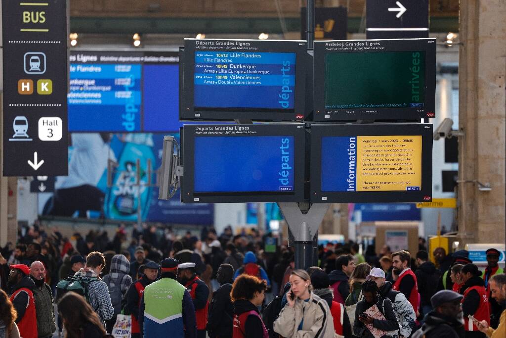 Reprise du trafic dès 18H à la gare du Nord, paralysée par la découverte d'un vieil obus