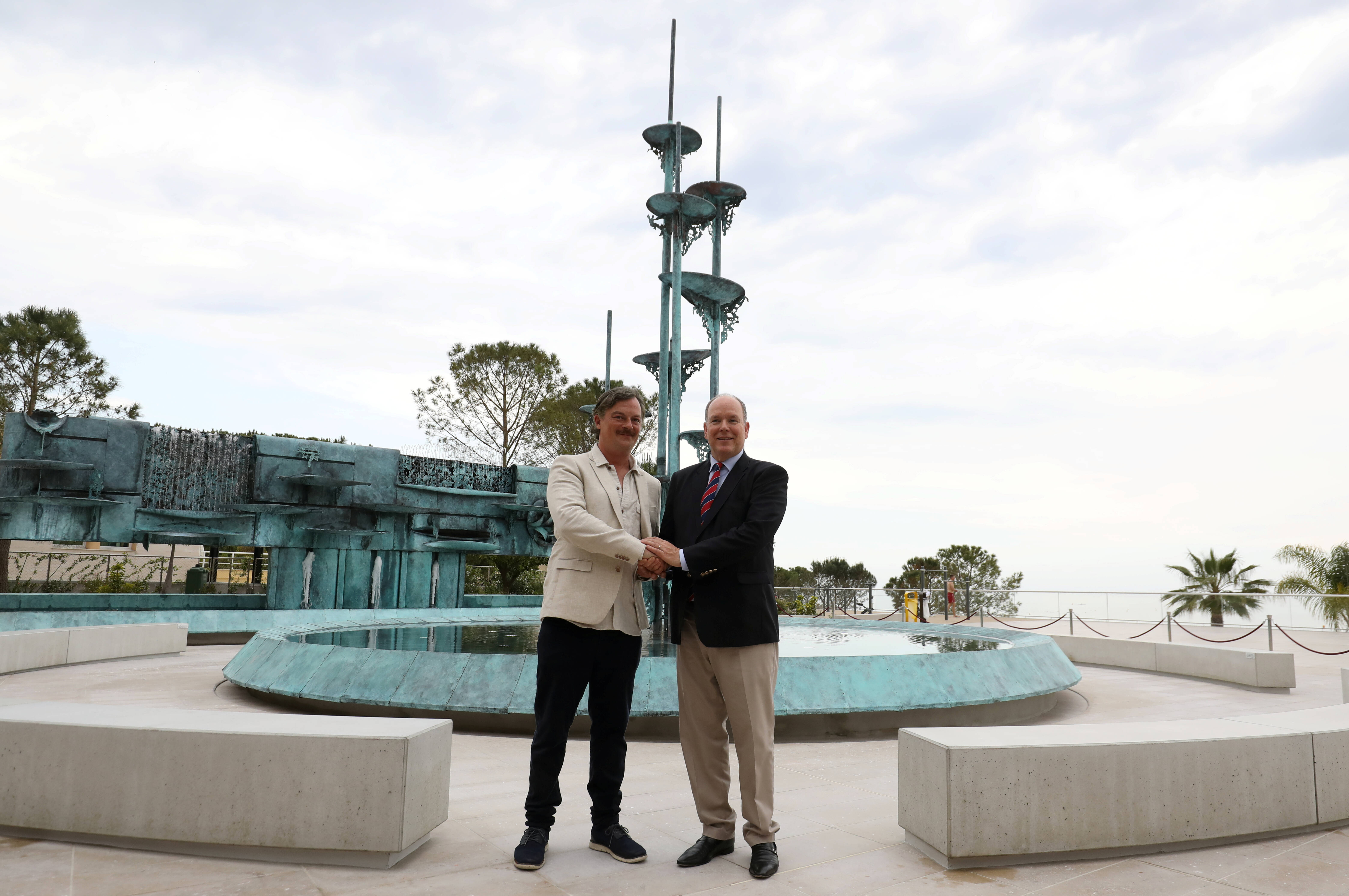 Après trois années de travaux, la fontaine de Guy Lartigue retrouve sa superbe au Larvotto