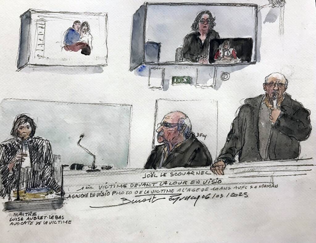 Il "a brisé ma vie": à la barre, une victime raconte, Joël Le Scouarnec reconnaît un viol 33 ans après