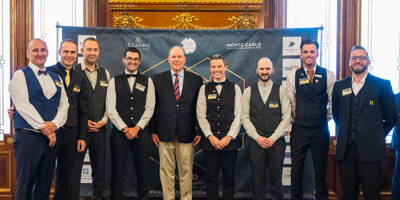Deux employés du Casino de Monte-Carlo récompensés au concours des meilleurs croupiers d'Europe