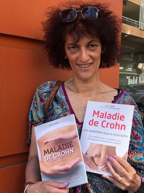 Atteinte de la maladie de Crohn, Elisabeth, une habitante de Castellar s'est réfugiée dans l'écriture