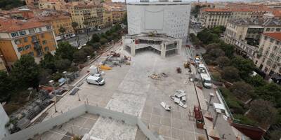 Que vont devenir les plaques de marbre du Théâtre National de Nice après sa démolition?