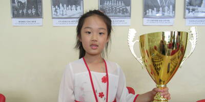 A 7 ans, la Niçoise Yi Xuan sacrée championne de France d'échecs