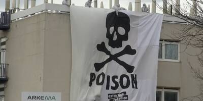 Des centaines de militants s'introduisent sur un site d'Arkema dans le Rhône pour dénoncer la pollution aux perfluorés