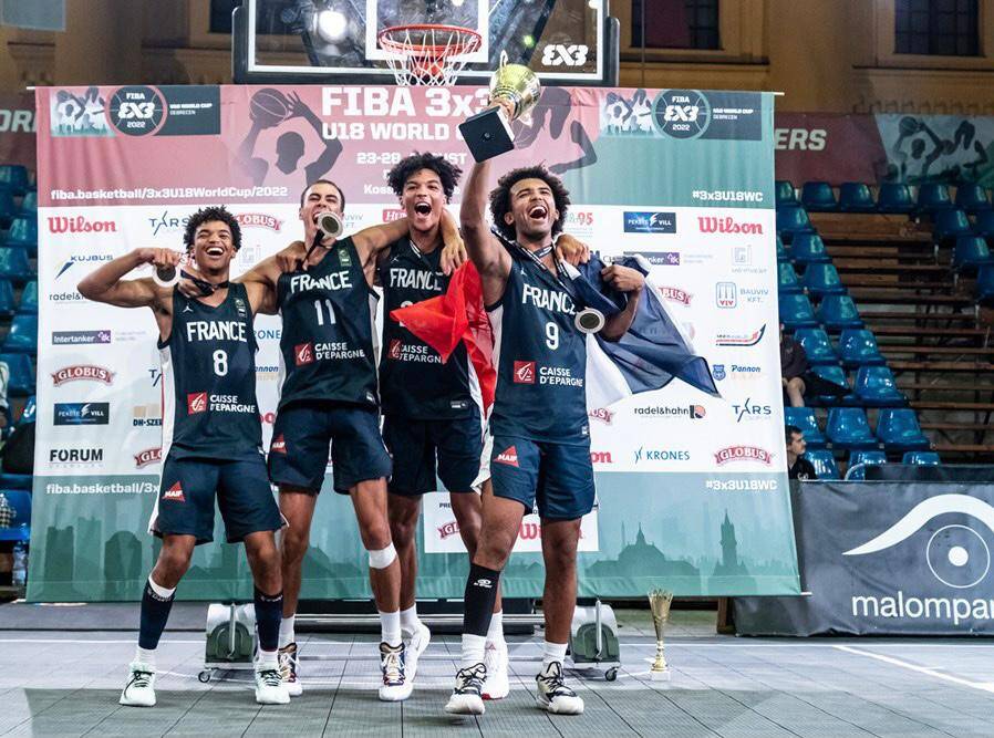 Basket 3x3: le monégasque Loic Noudogbessi remporte les championnats du monde avec l'équipe de France