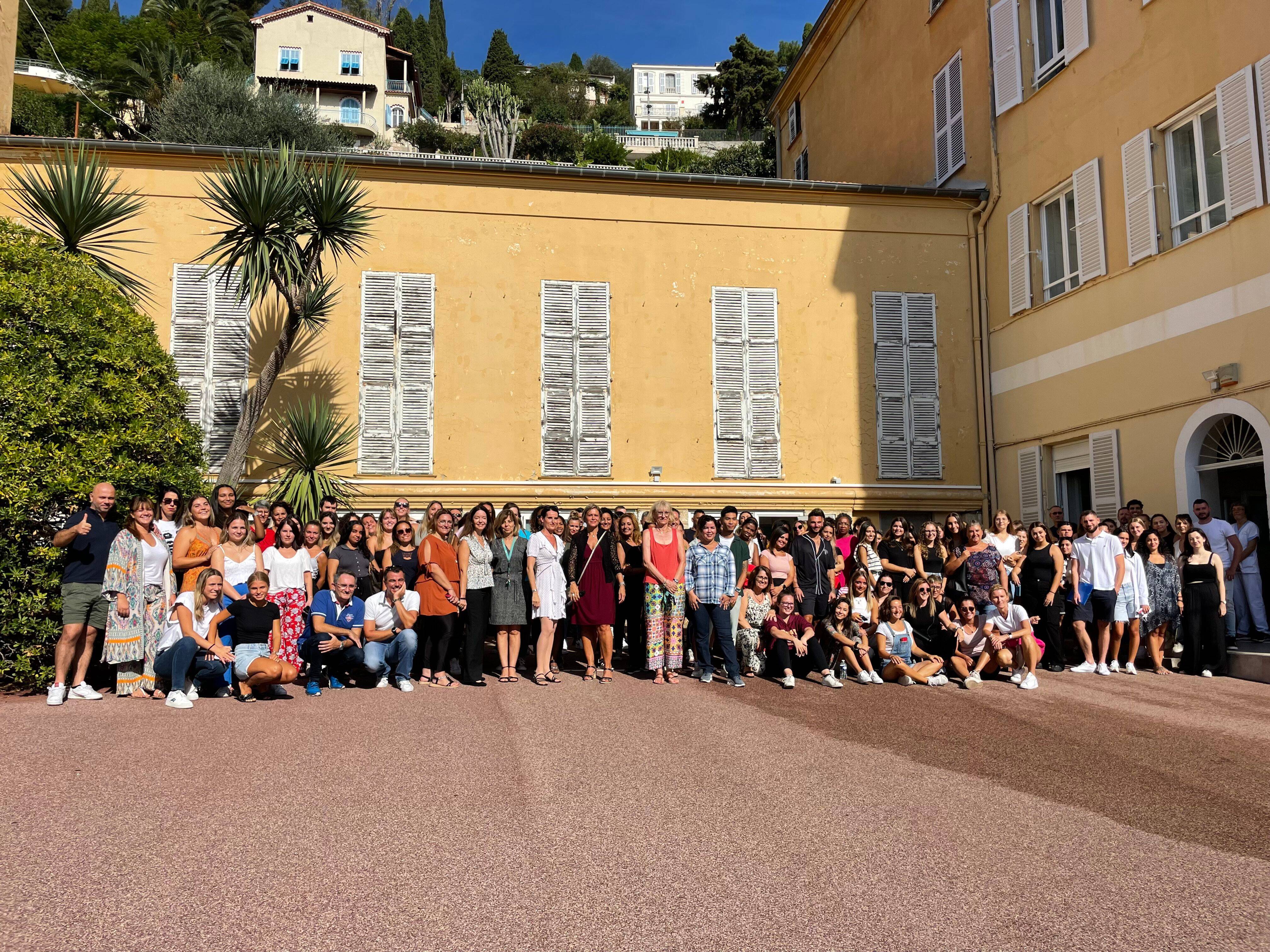 Malgré une crise de vocation, les élèves infirmiers et soignants étaient nombreux à faire leur rentrée à Menton