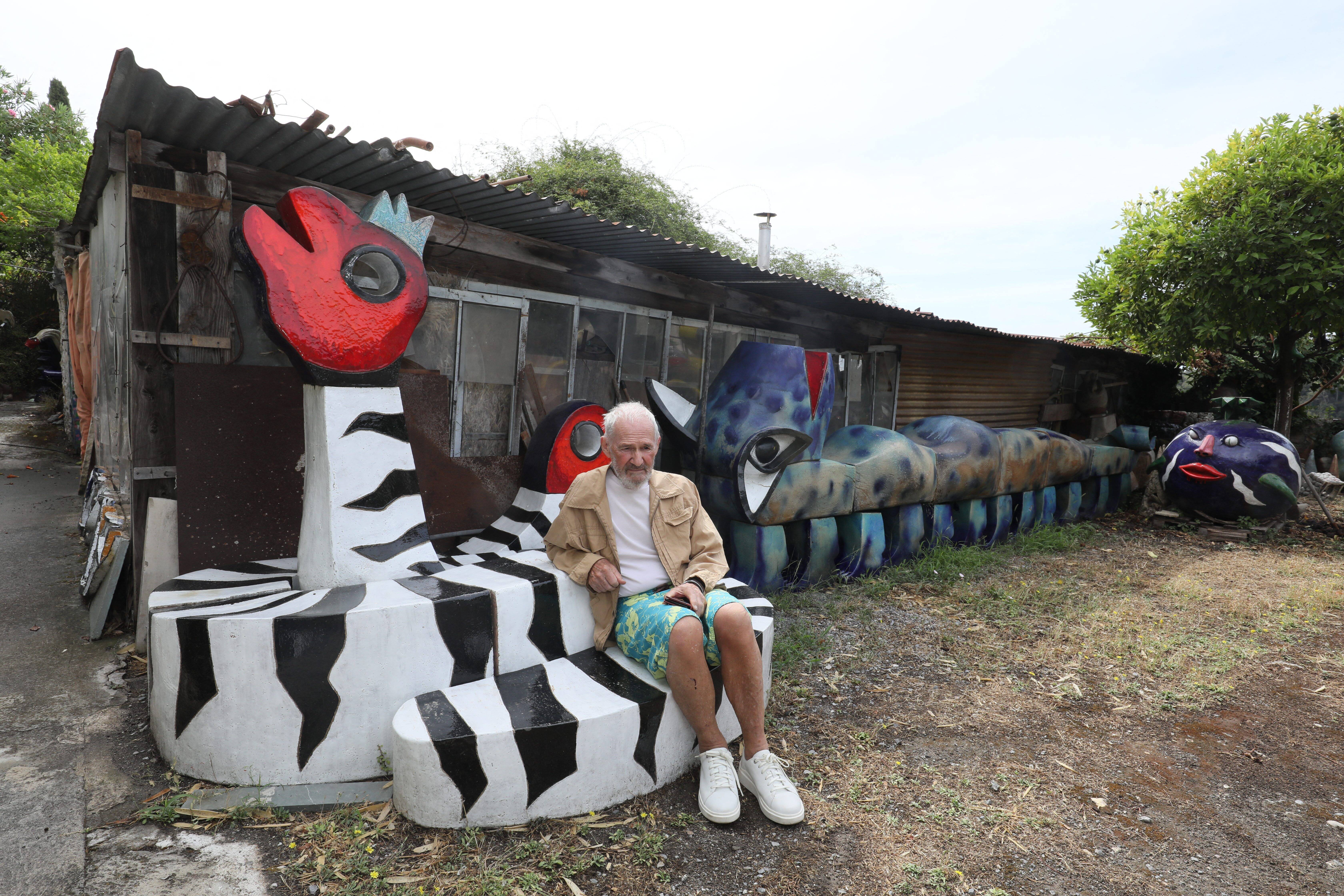 Le céramiste Jacky Coville va-t-il bientôt avoir son propre musée dans sa maison de Biot?
