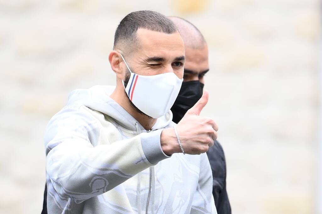 Karim Benzema Retrouve L Equipe De France A Clairefontaine Nice Matin