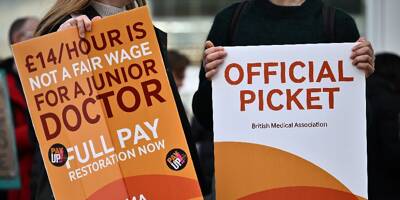 Les médecins lancent une grève d'une longueur inédite en Angleterre
