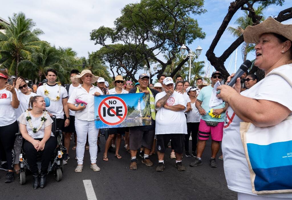 A Papeete, des milliers de manifestants marchent contre la méthamphétamine, un "fléau" en Polynésie