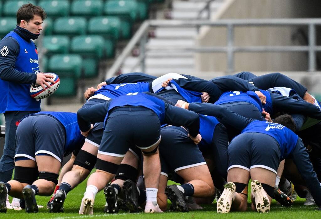 Tournoi des six nations: le XV de France à Londres pour voir la vie en rose