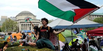 Des étudiants pro-palestiniens sanctionnés par Columbia pour refus de quitter leur campement