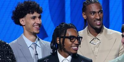 Draft NBA: soirée historique, les Français Zaccharie Risacher et Alexandre Sarr aux deux premières places