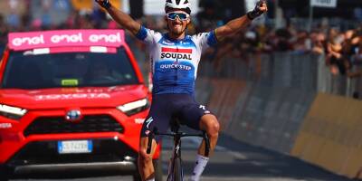 Cyclisme: renaissance à l'italienne pour Julian Alaphilippe sur le Giro