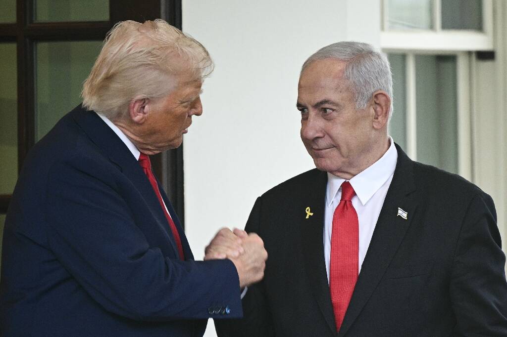 Gaza: Benjamin Netanyahu à Washington, Donald Trump espère un accord entre Israël et le Hamas "cette semaine"