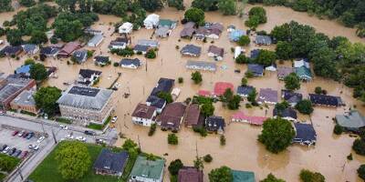 Maisons emportées, ponts détruits... Dans le Kentucky inondé, du porte-à-porte pour compter les morts