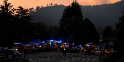Près de 700 pompiers luttent contre le grand incendie dans le Gard, 
