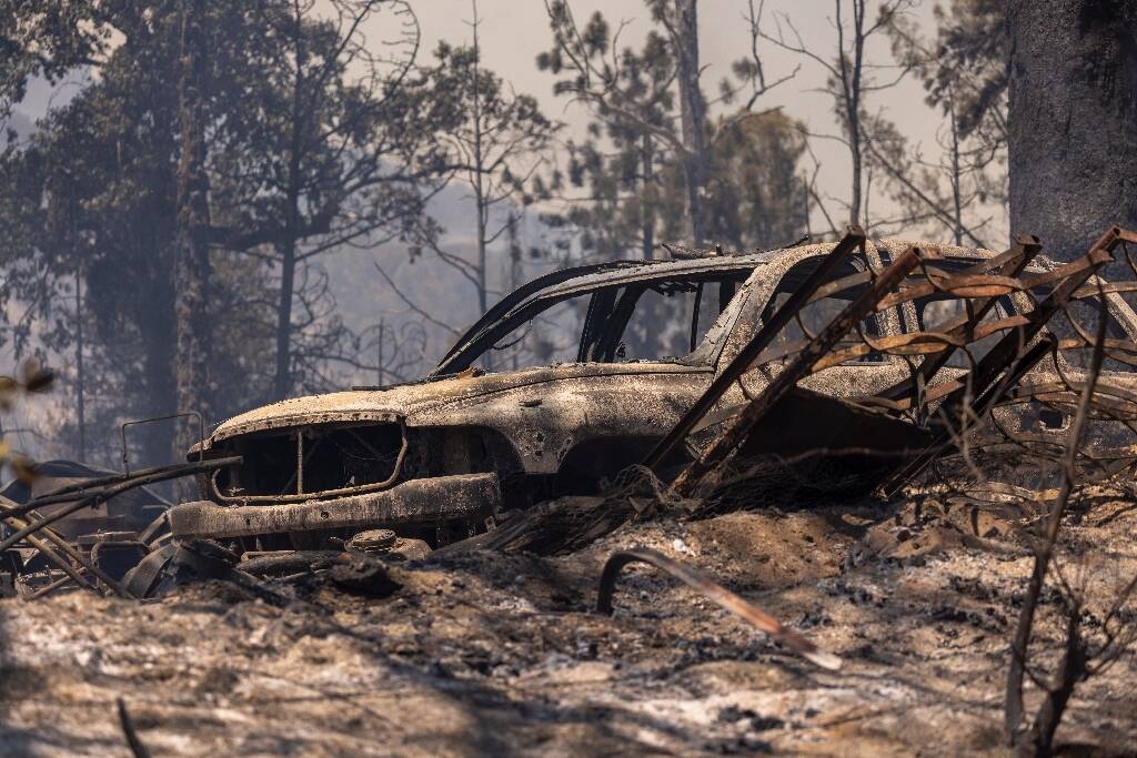 The United States faces extreme temperatures, alarming fire in California