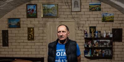 À Izioum en Ukraine, Andriï a accueilli jusqu'à 60 personnes dans sa cave, dont un bébé de deux mois
