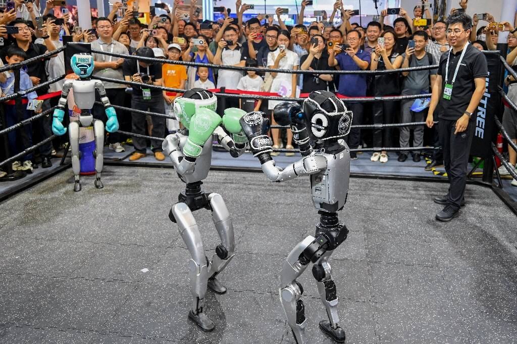 IA: à Shanghai, des robots humanoïdes témoignent des ambitions chinoises
