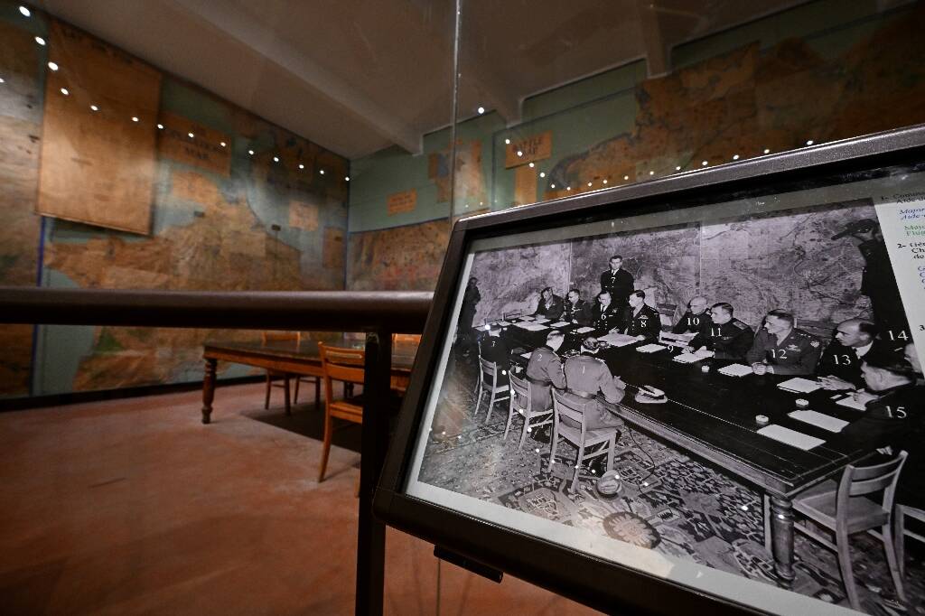 C'était "la première pierre d'un monde à reconstruire": Reims célèbre les 80 ans de la signature de la reddition nazie