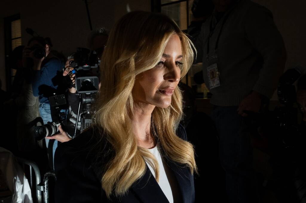 Au procès civil de Donald Trump pour fraudes, sa fille Ivanka prend ses distances