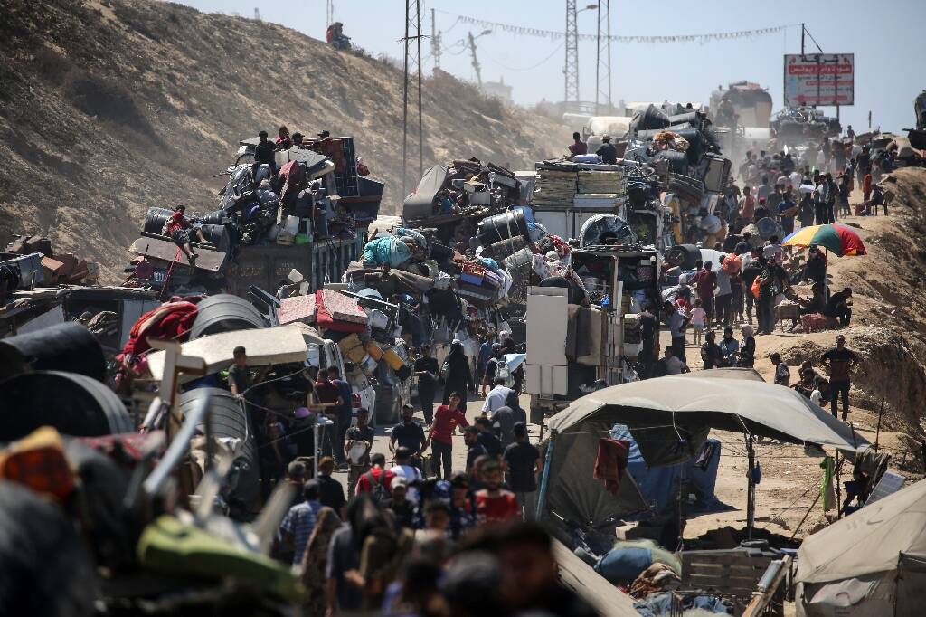 "La mort est plus clémente": sous les bombardements israéliens à Gaza-ville, la mort ou le difficile exode