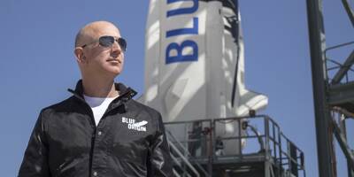 A bord de sa fusée, Jeff Bezos va s'envoler à son tour vers l'espace
