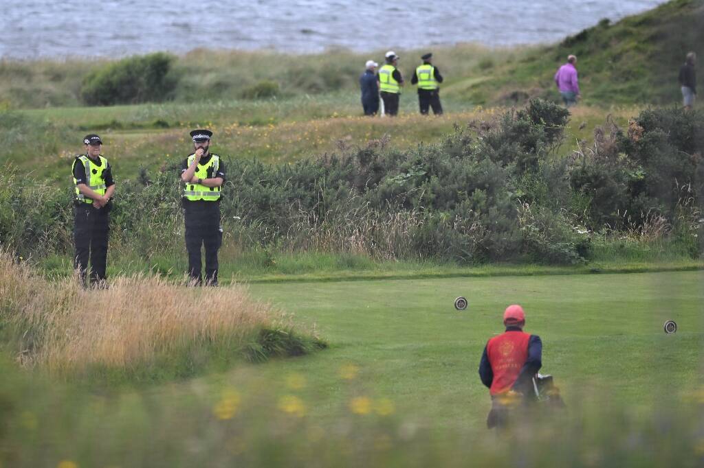 La sécurité renforcée en Ecosse pour la venue de Donald Trump, attendu pour un séjour mêlant golf et diplomatie