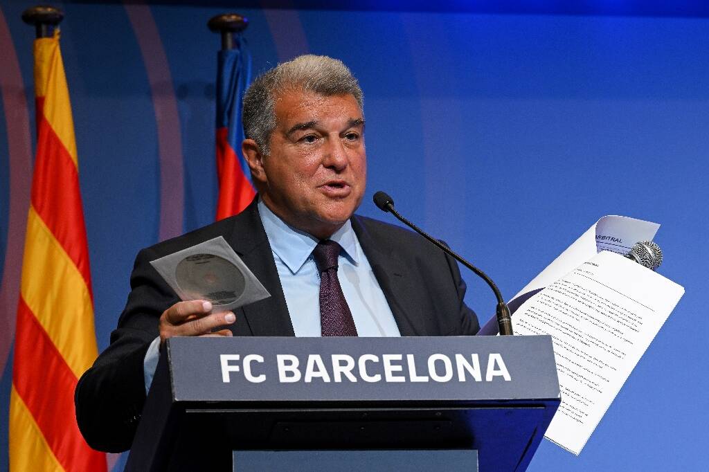 Scandale arbitral: le président du Barça nie toute tentative de tricherie