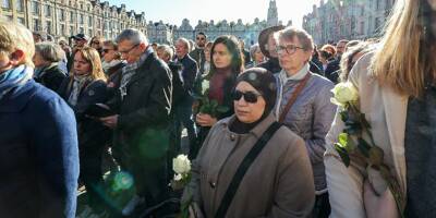 Après le choc, les écoles rendent hommage au professeur tué à Arras