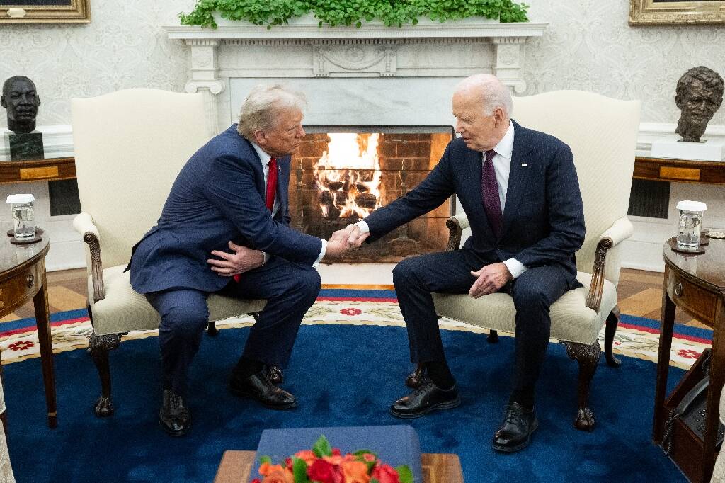 Joe Biden souhaite à Donald Trump un "bon retour" à la Maison Blanche