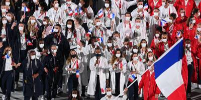 L'Antibois Samir Aït Saïd a défilé avec le drapeau français à Tokyo