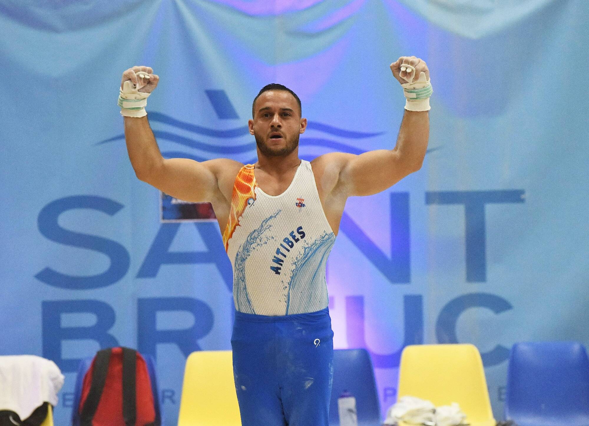 "Me voilà de retour": l'Antibois Samir Aït Saïd retrouve la plus haute marche du podium aux championnats de France de gymnastique