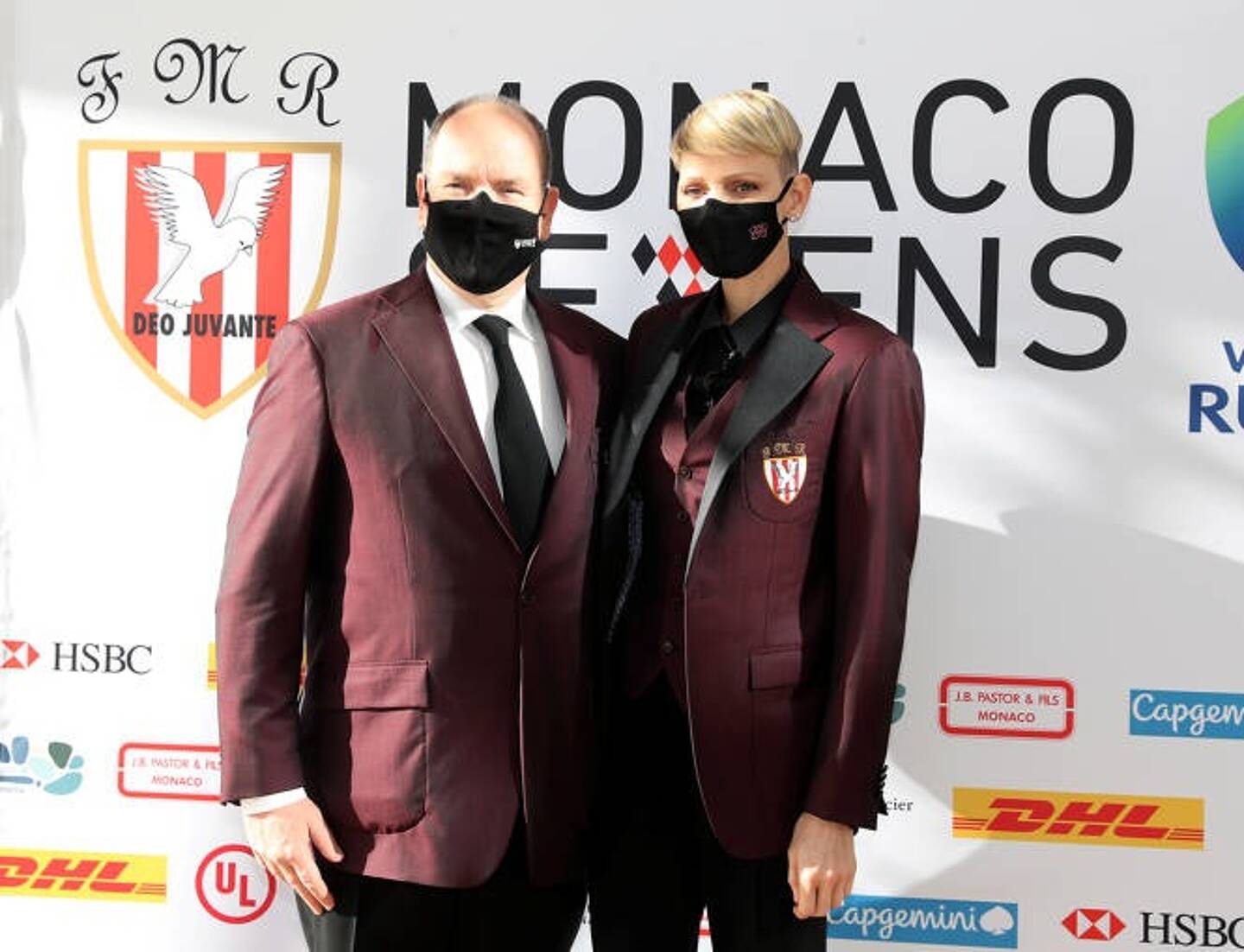 Le couple princier en février dernier à Monaco.