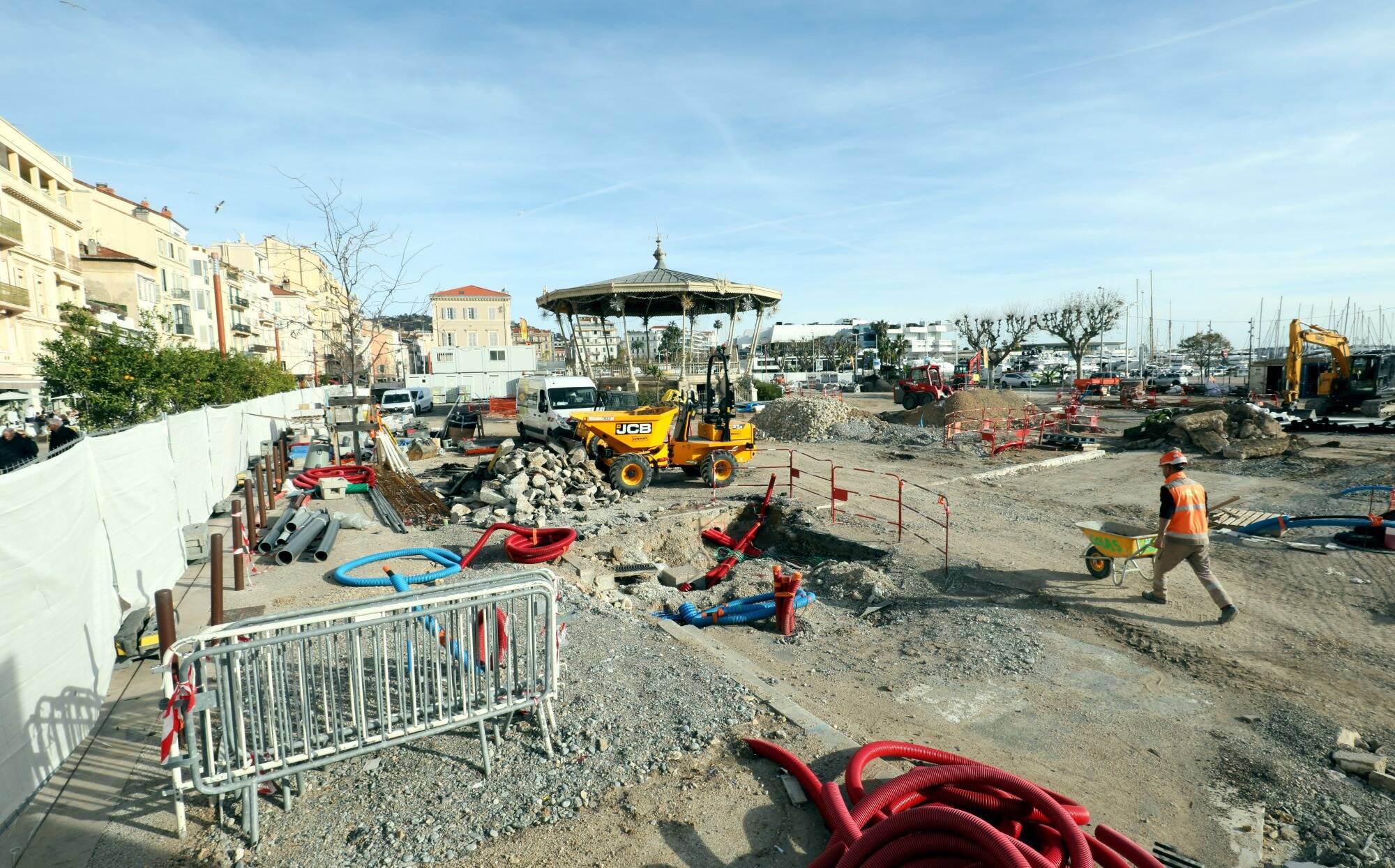 Plus d'un an après leur lancement, où en sont les travaux de réaménagement des Allées de la Liberté à Cannes?