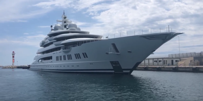Le yacht d'un oligarque russe bien connu de la Côte d'Azur saisi à la demande des Etats-Unis
