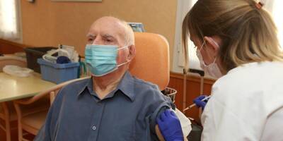 VIDEO. André, 87 ans, est le premier vacciné contre la Covid-19 dans le Var