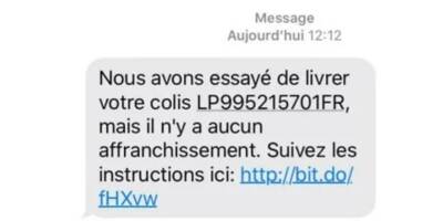 Attention à cette arnaque aux faux SMS de livraison de colis, avertit la préfecture du Var