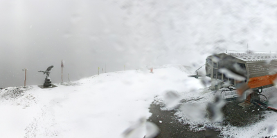 PHOTOS. D'importantes chutes de neige à Isola 2000 et Auron