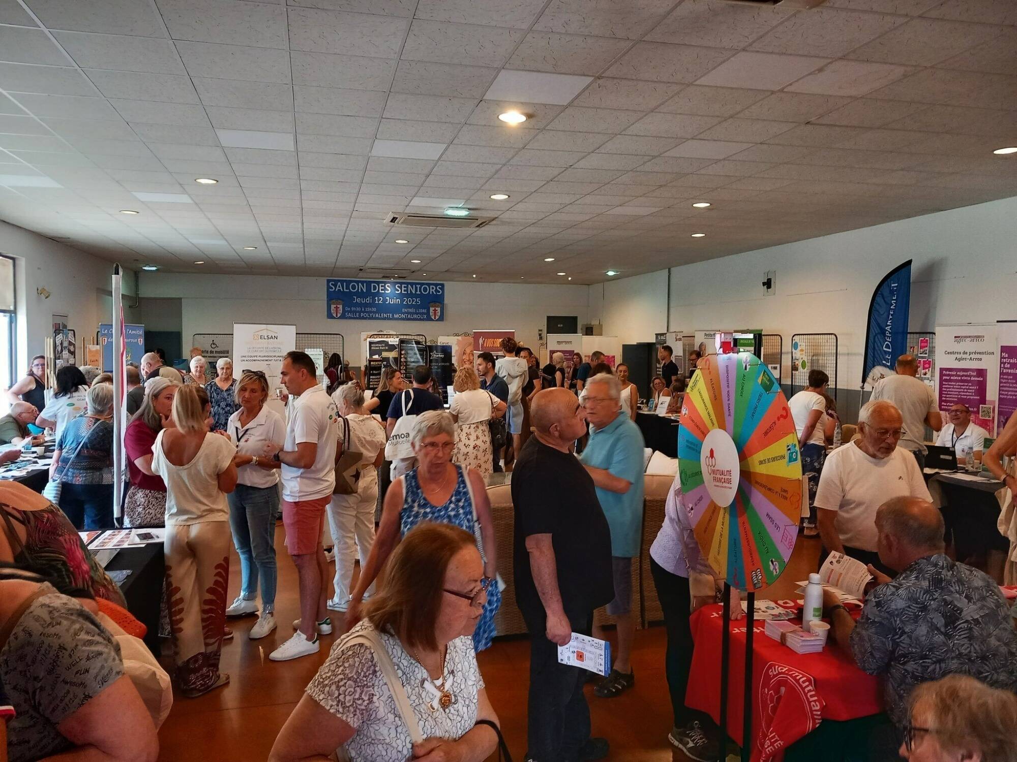 Nous avons largement dépassé les 500 personnes: gros succès pour le premier Salon des seniors du Pays de Fayence à Montauroux