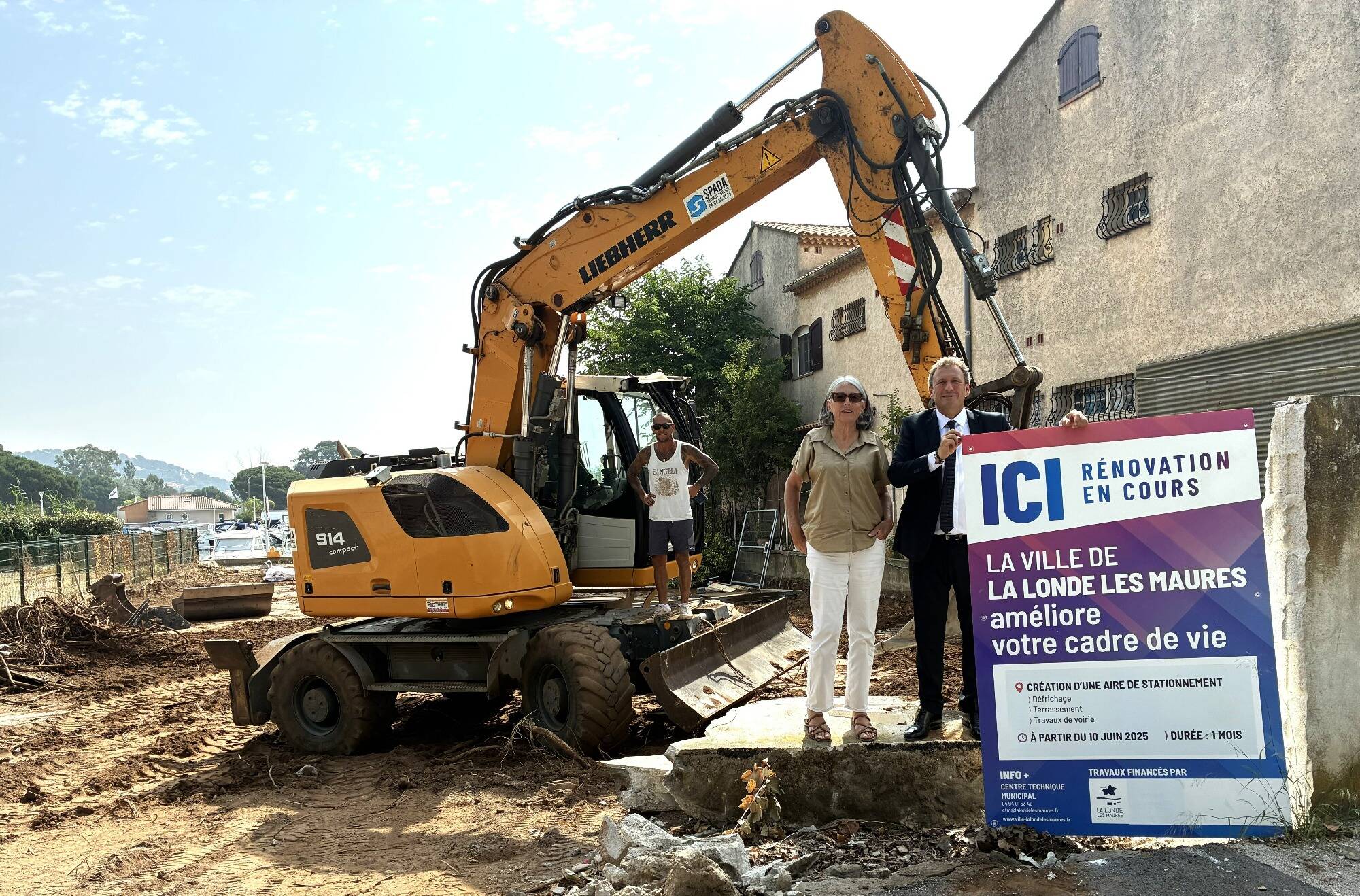 À La Londe, un nouveau parking gratuit va bientôt sortir de terre